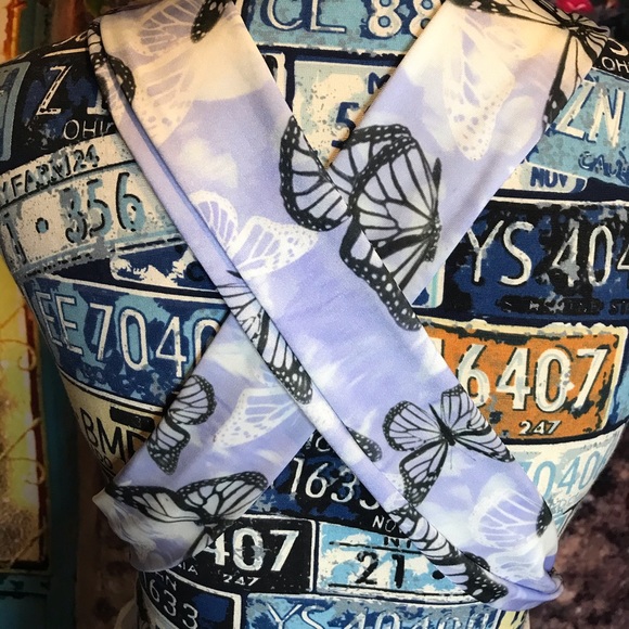 Lilac Butterfly 🦋 Multi-way Swimsuit - Picture 4 of 8